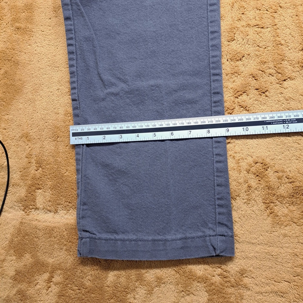 S.O.N.G. Cargo Pants Women 9/29 Slate Dark Gray Good Utility Straight Leg Cotton - Picture 6 of 12
